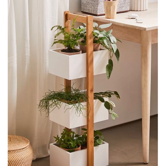 Brand new with box 3 tier bamboo bathroom storage - Picture 2 of 4